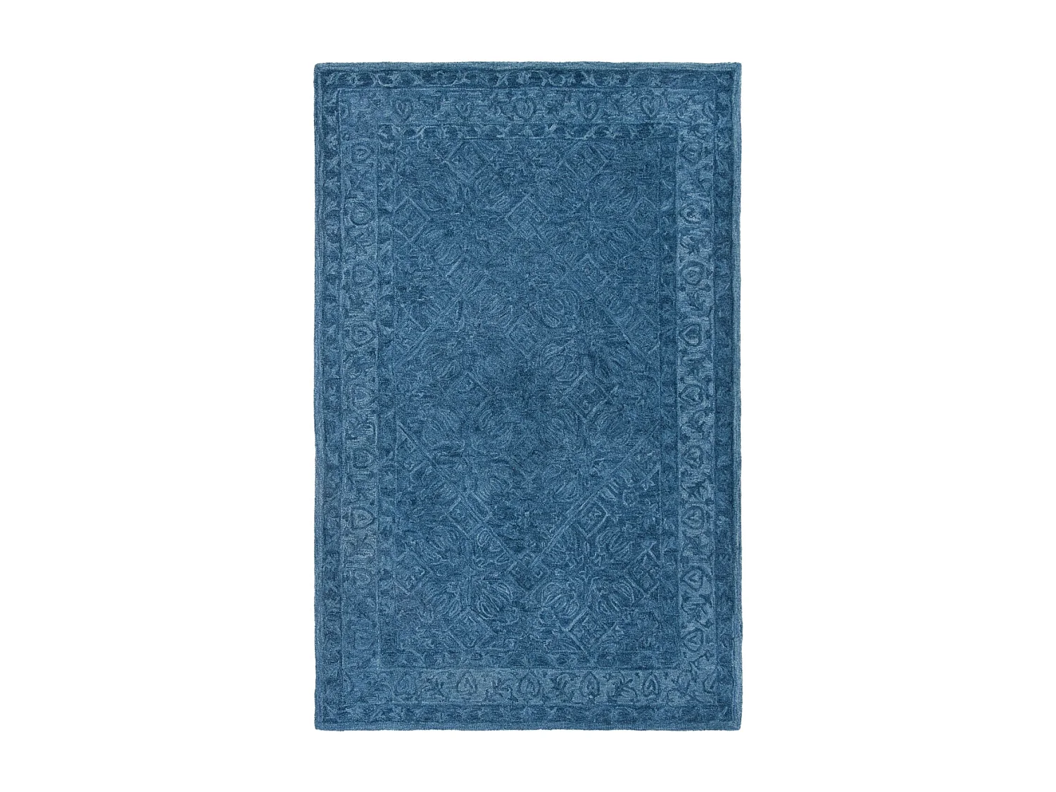 Tapis Bleu Marine 122 X 183 cm - Saphira