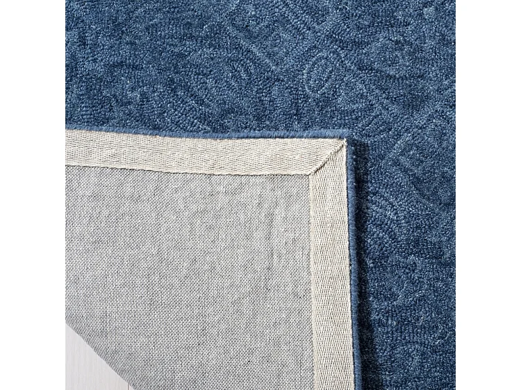 Tapis Bleu Marine 122 X 183 cm - Saphira