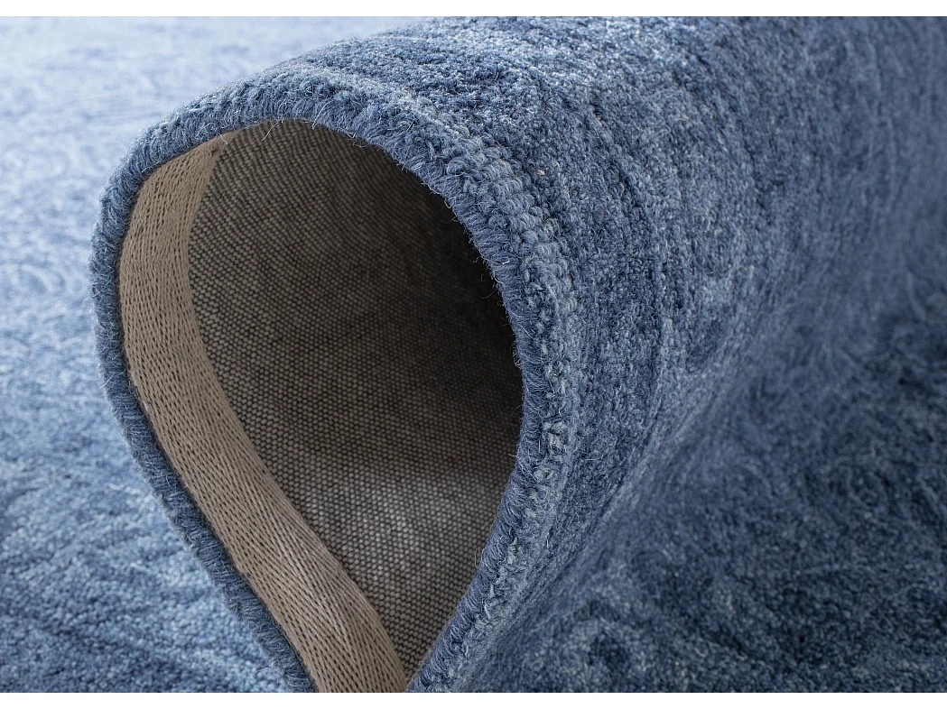 Tapis Bleu Marine 122 X 183 cm - Saphira