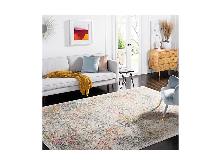 Tapis Gris/Or 274 X 366 cm - Mopani