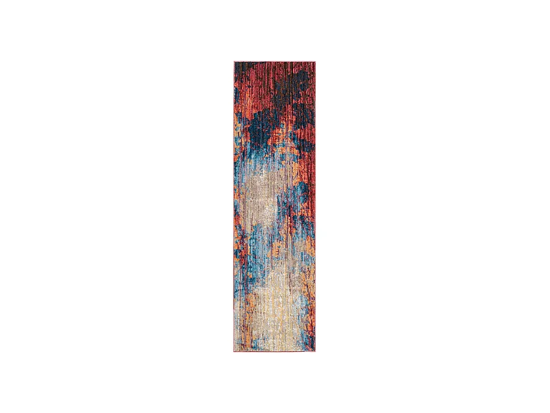 Tapis Bleu/Rouge 69 X 244 cm - Canan
