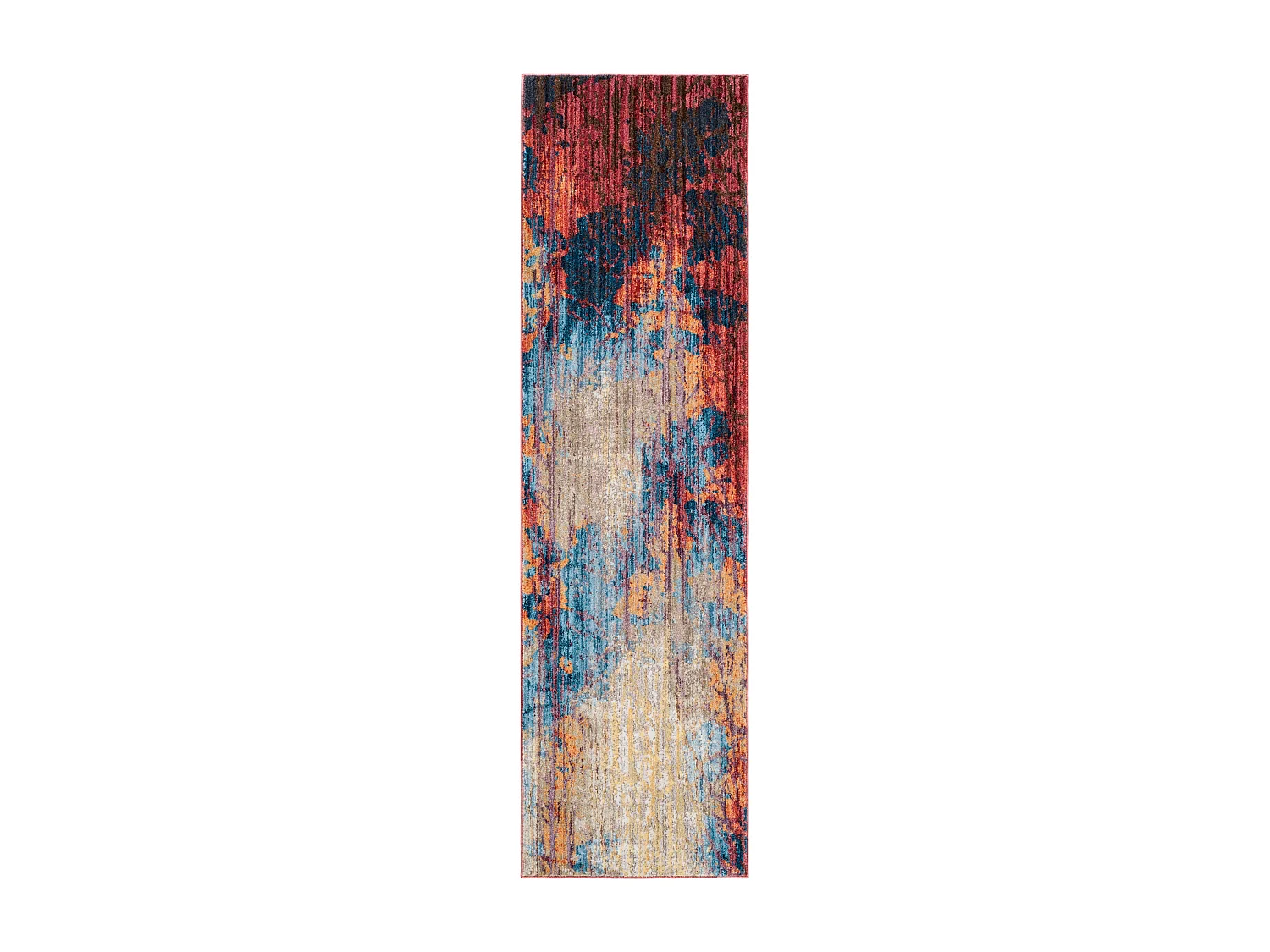 Tapis Bleu/Rouge 69 X 244 cm - Canan