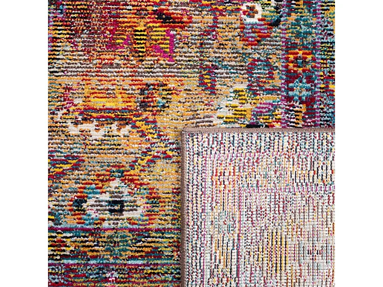 Tapis Bleu Marine/Bleu 91 X 152 cm - Daevon