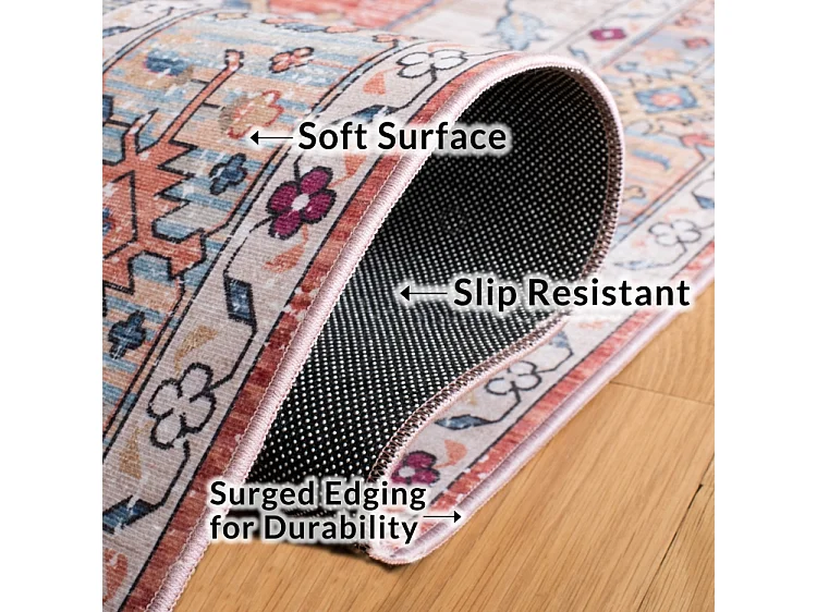 Tapis Beige/Bleu 76 X 305 cm - Tripp