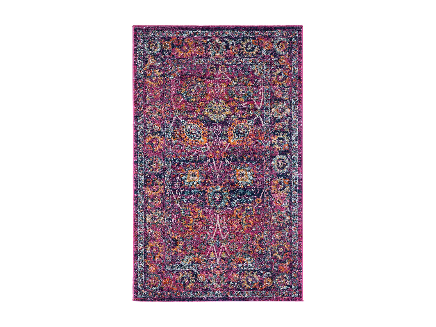 Tapis Rose/Multicolore 91 X 152 cm - Galena