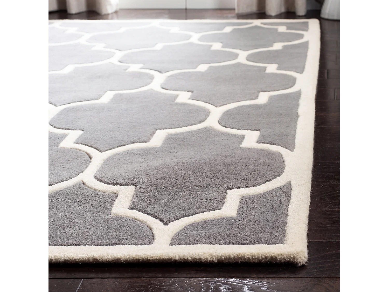Tapis Gris/Neutre 152 X 152 cm - Morton