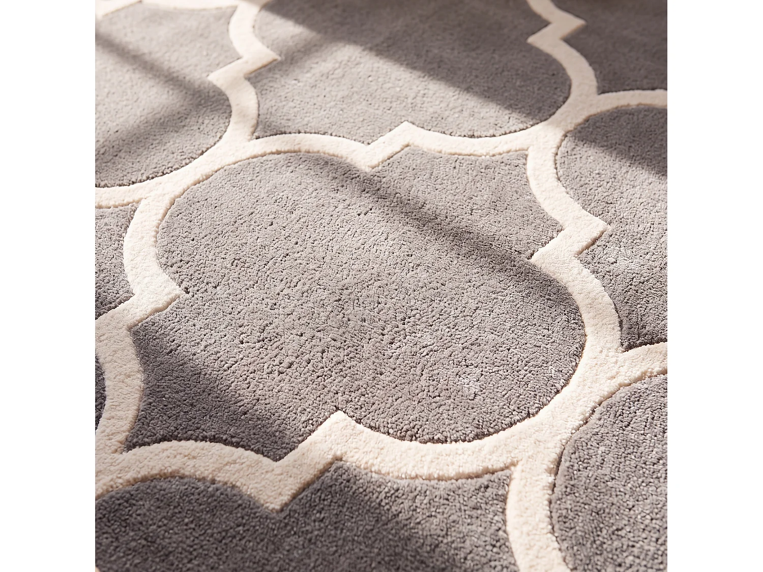 Tapis Gris/Neutre 152 X 152 cm - Morton