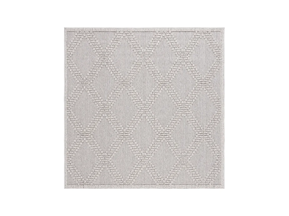 Tapis Gris/Gris clair 160 X 160 cm - Ursa