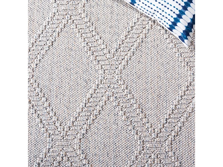Tapis Gris/Gris clair 160 X 160 cm - Ursa
