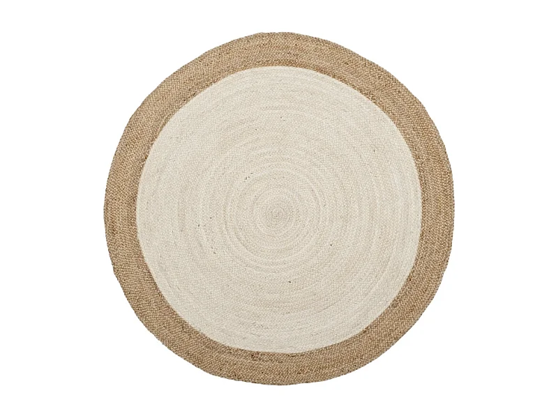 Tapis Ivoire/Beige 91 X 91 cm - Zuleika