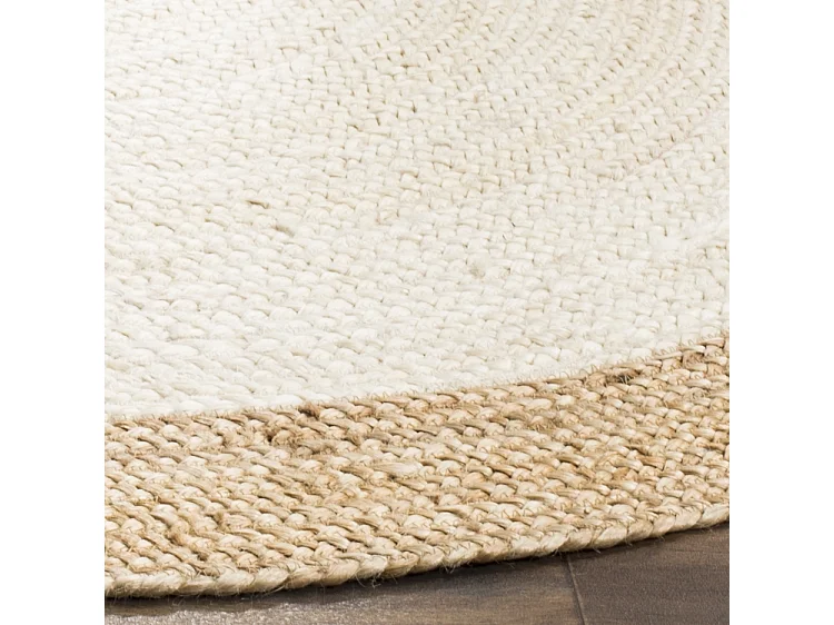 Tapis Ivoire/Beige 91 X 91 cm - Zuleika