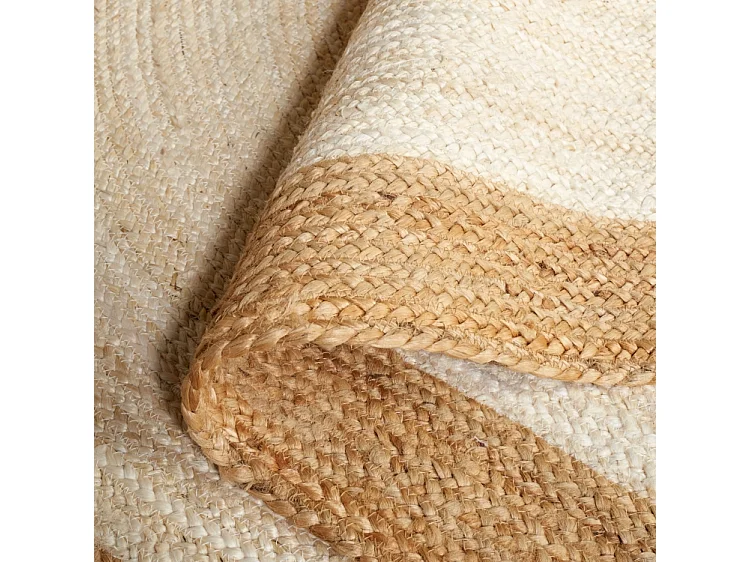 Tapis Ivoire/Beige 91 X 91 cm - Zuleika