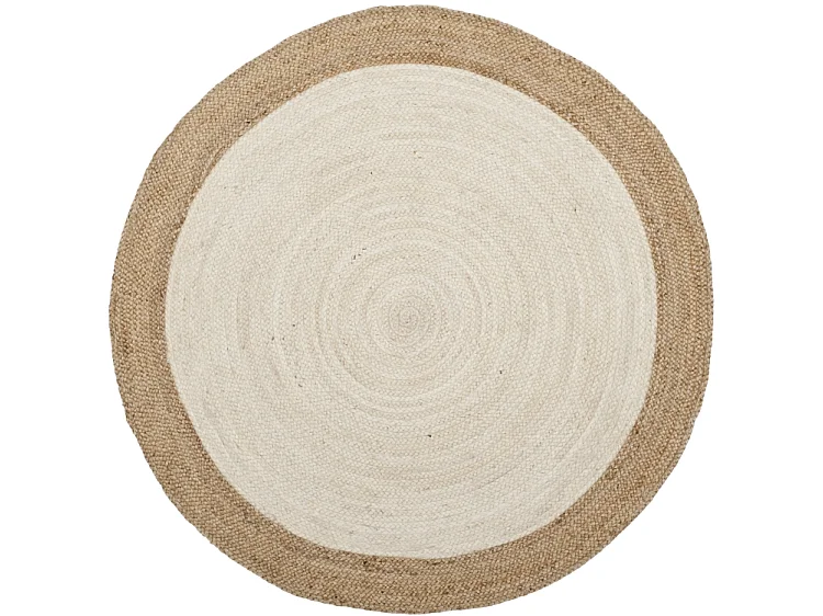 Tapis Ivoire/Beige 91 X 91 cm - Zuleika