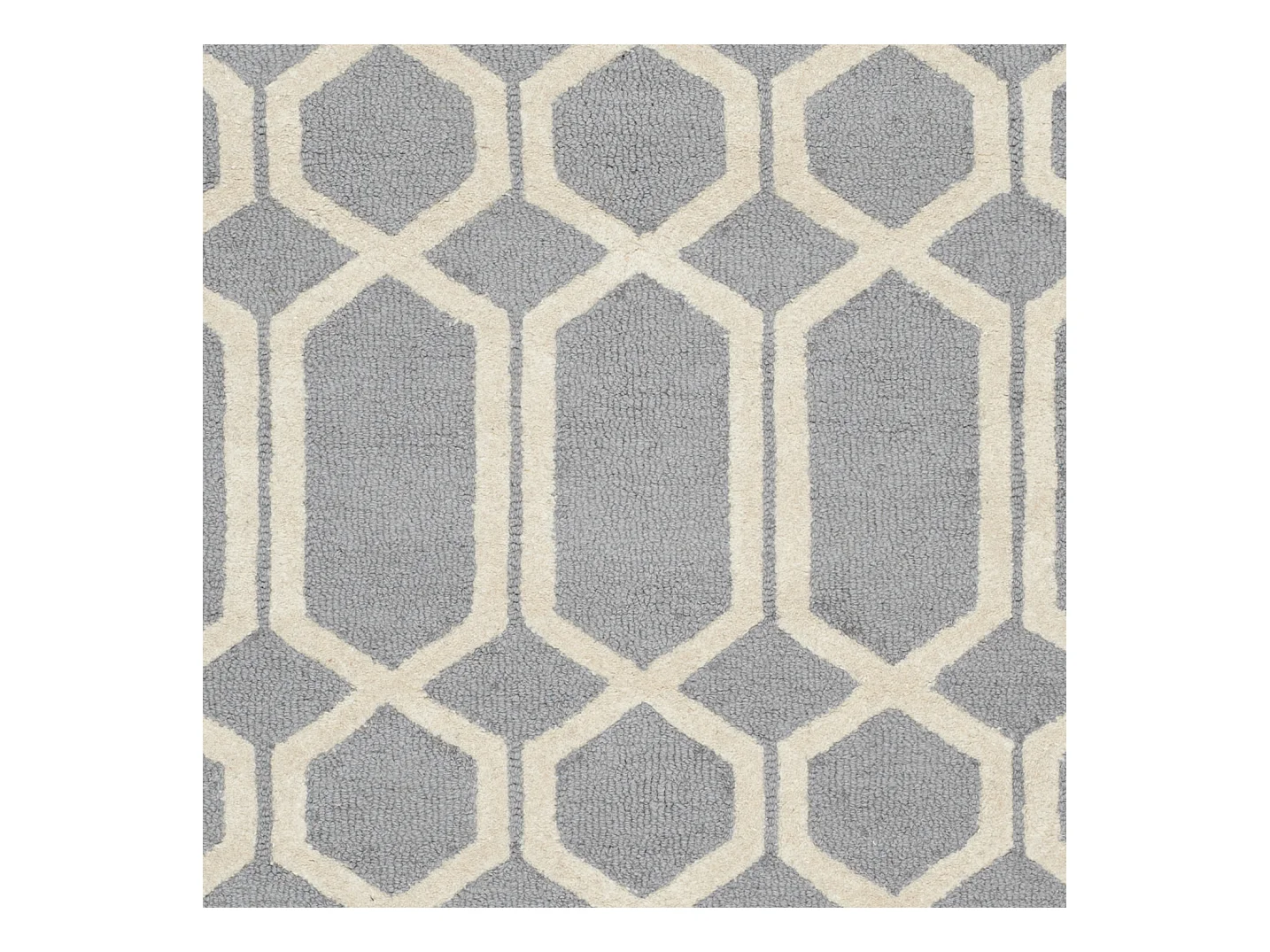 Tapis Gris/Neutre 122 X 183 cm - Elowen