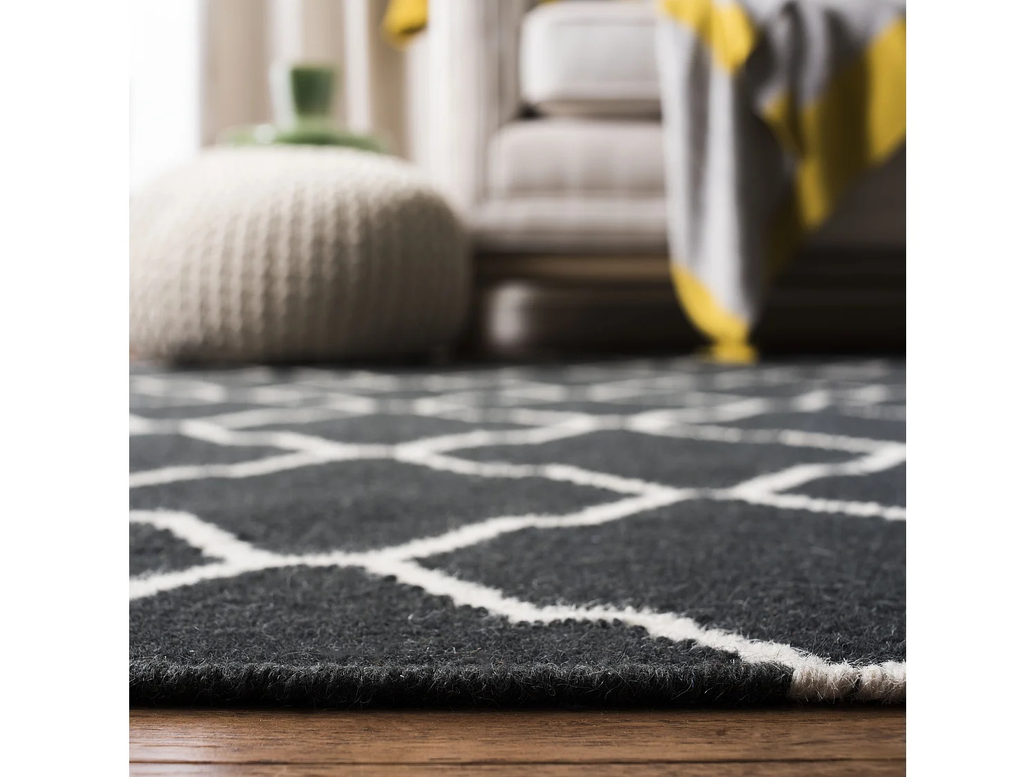 Tapis Marron/Neutre 122 X 183 cm - Virgina