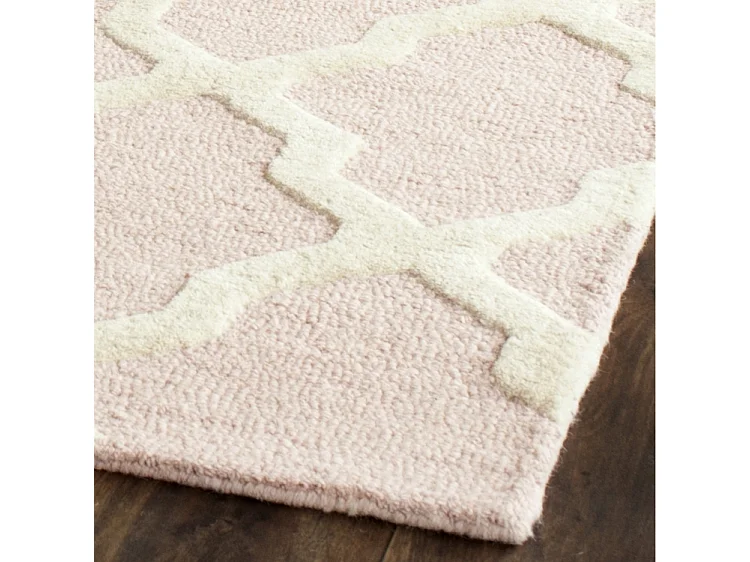 Tapis Rose/Neutre 76 X 244 cm - Ava
