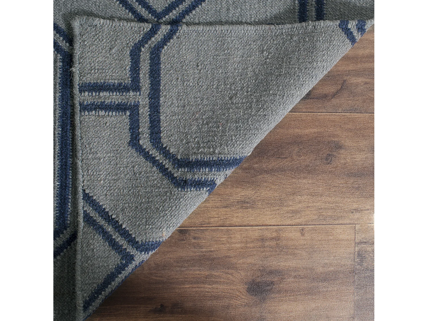 Tapis Gris/Bleu 122 X 183 cm - Bellina