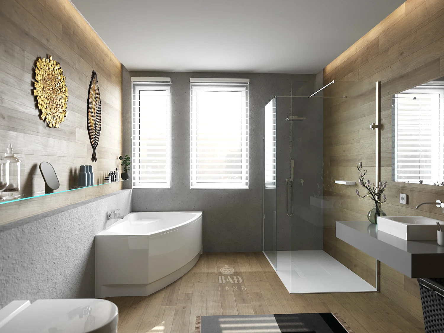 Badewanne Eckwanne FRIDA 150x100 Rechts mit AcrylSchürze | Ablauf & Füße GRATIS !