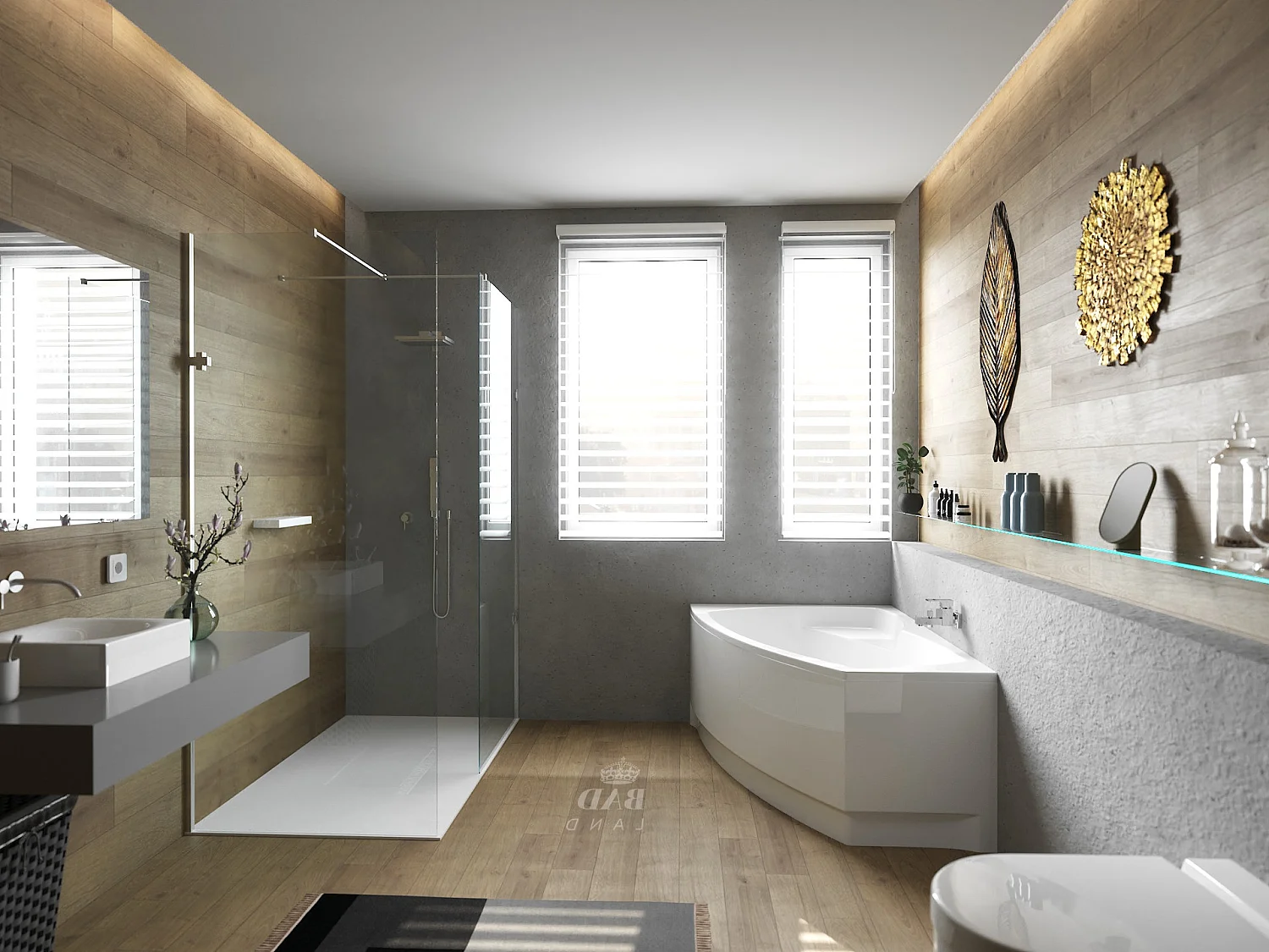 Badewanne Eckwanne FRIDA 150x100 Links mit AcrylSchürze | Ablauf & Füße GRATIS !