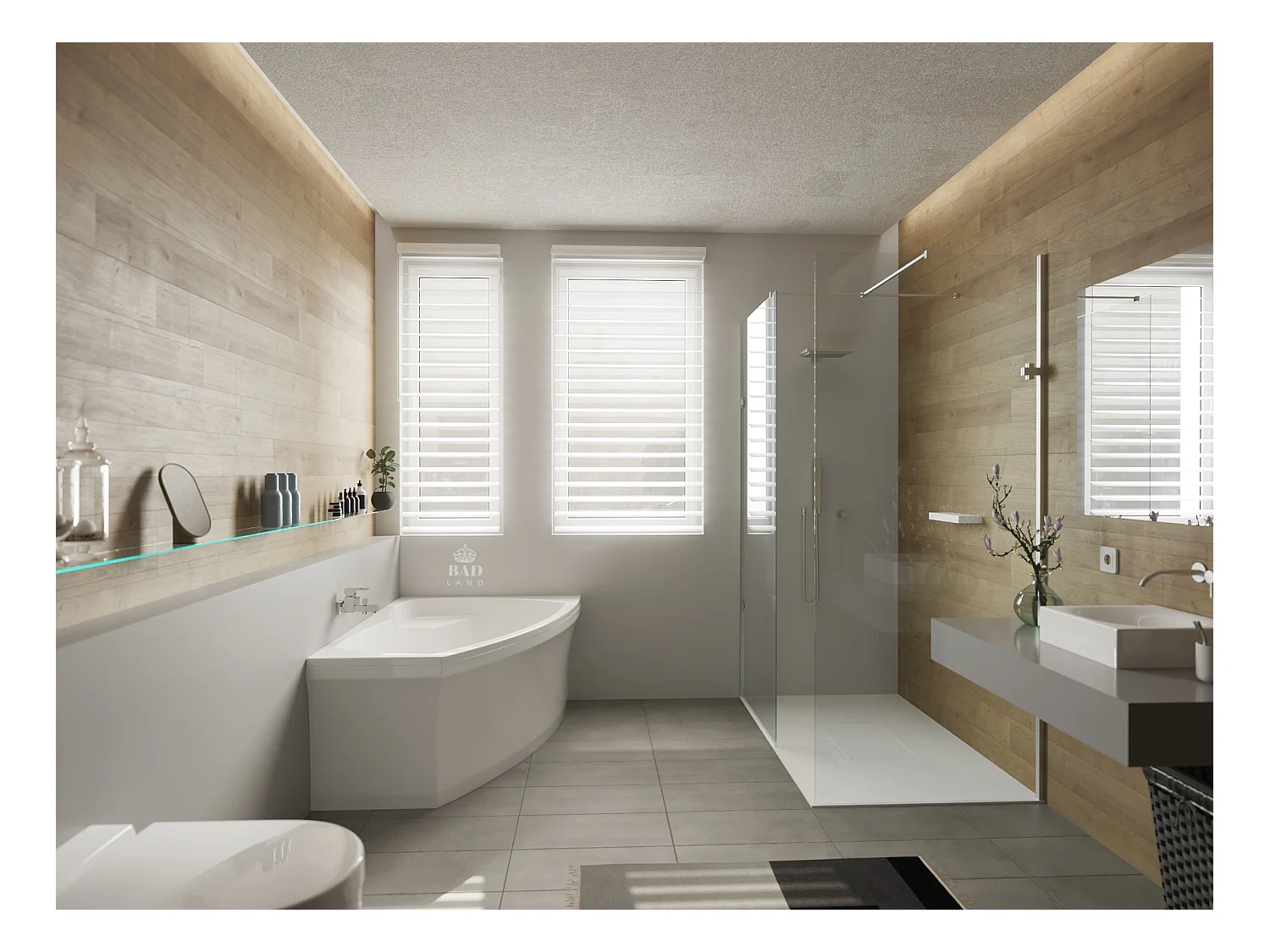 Badewanne Eckwanne FRIDA 160x105 Rechts mit AcrylSchürze | Ablauf & Füße GRATIS !