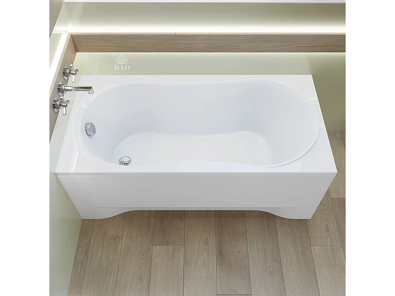 Badewanne Rechteck GRACJA 160x70 mit AcrylSchürze | Ablauf & Füße GRATIS !