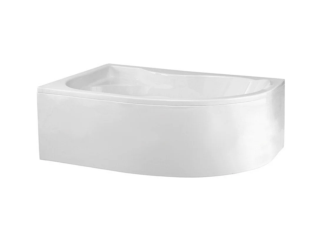 Badewanne Eckwanne DORA 170x110 Links mit AcrylSchürze | Ablauf & Füße GRATIS !