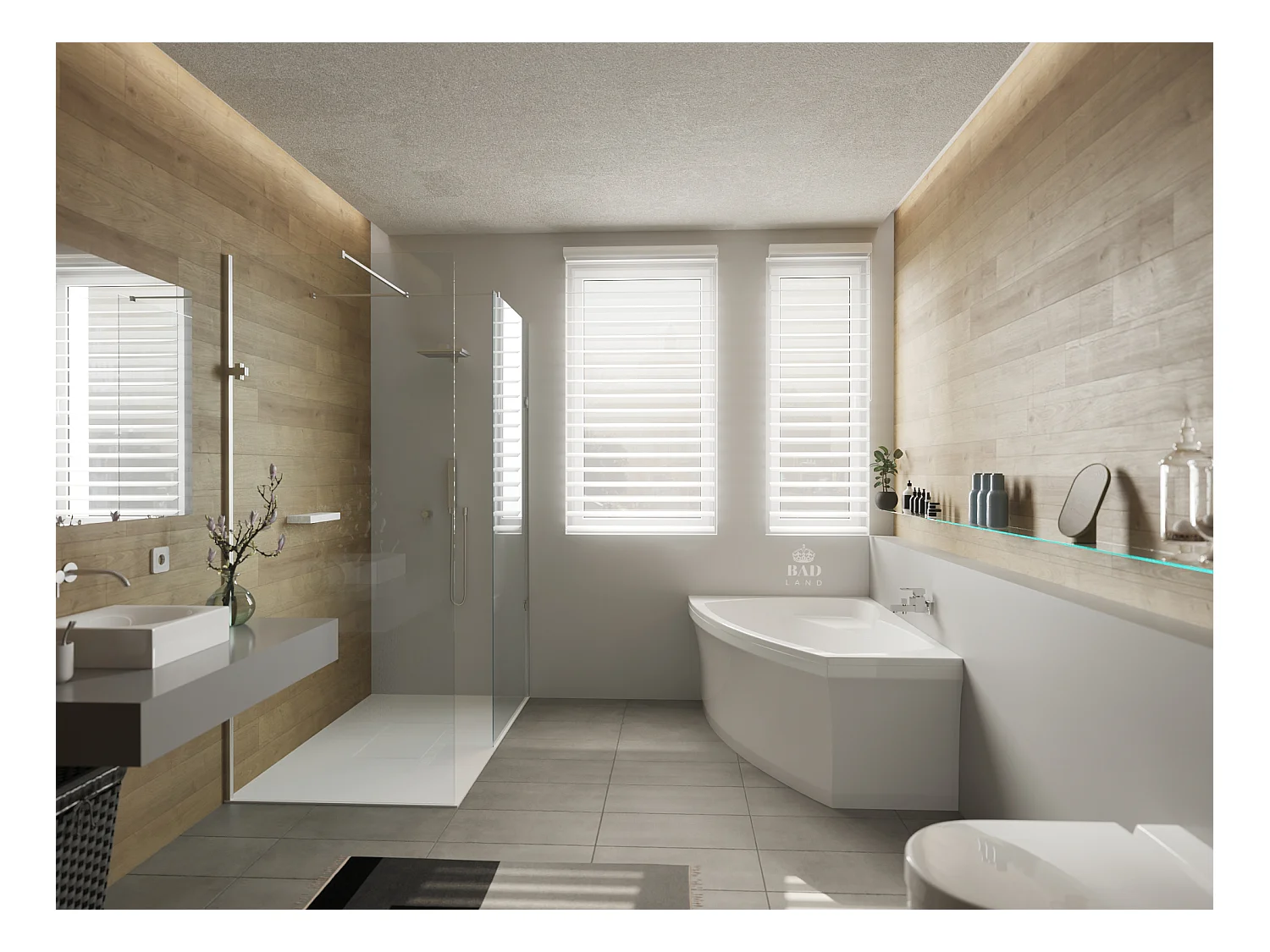 Badewanne Eckwanne FRIDA 160x105 Links | Ablauf & Füße GRATIS !