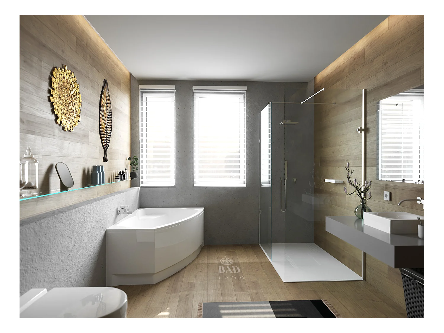 Badewanne Eckwanne FRIDA 140x90 Rechts | Ablauf & Füße GRATIS !