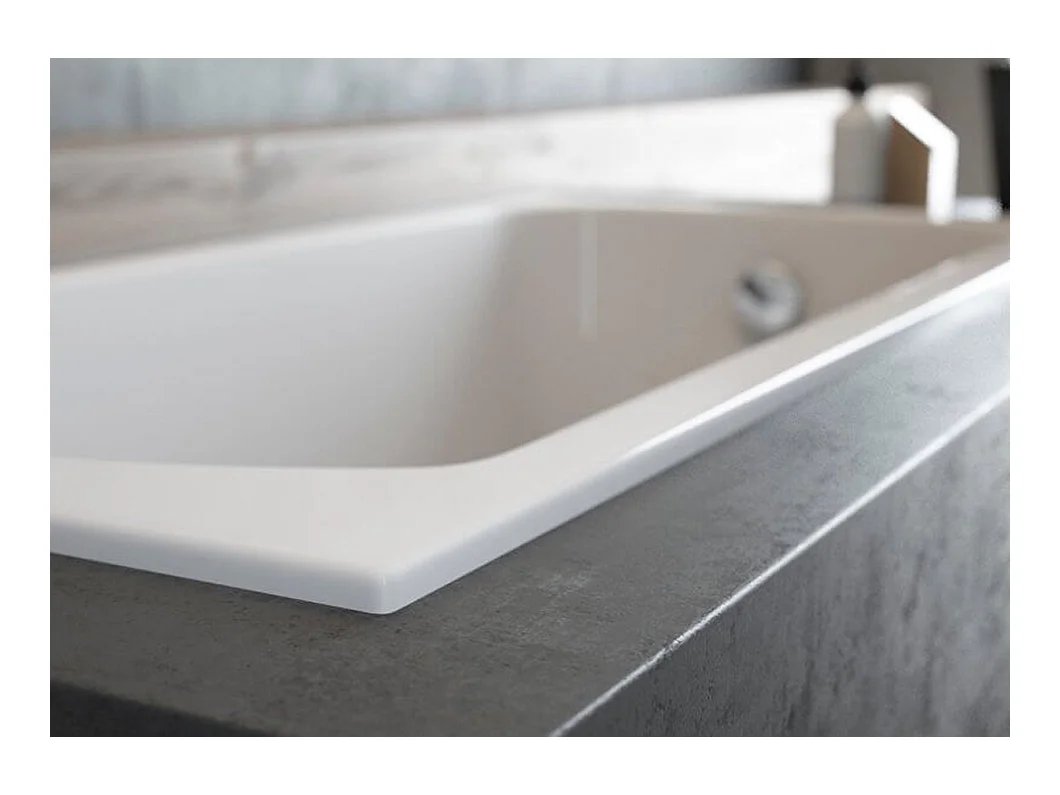 Badewanne Rechteck CLASSIC SLIM 180x80 | Ablauf & Füße GRATIS !