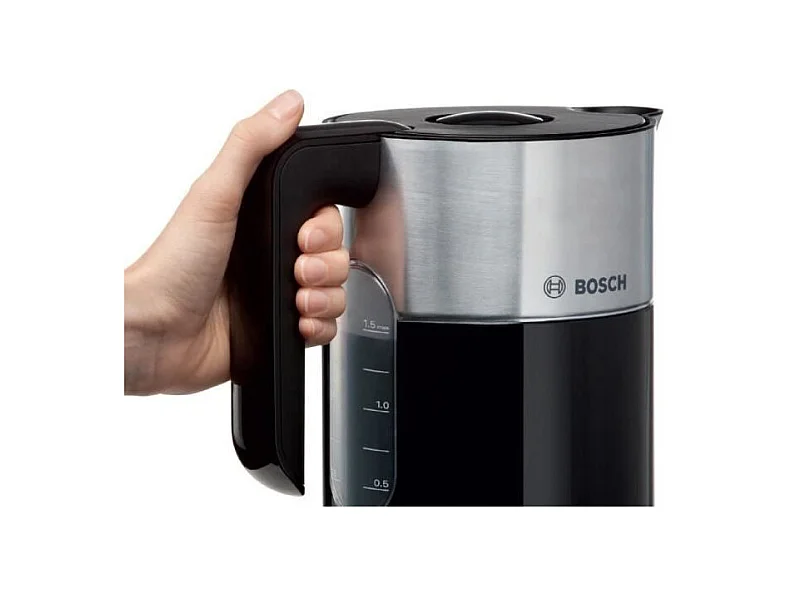 Elektrische waterkoker - 1,5 l - 2400 W - Warmhouden - Antikalk - Zwart