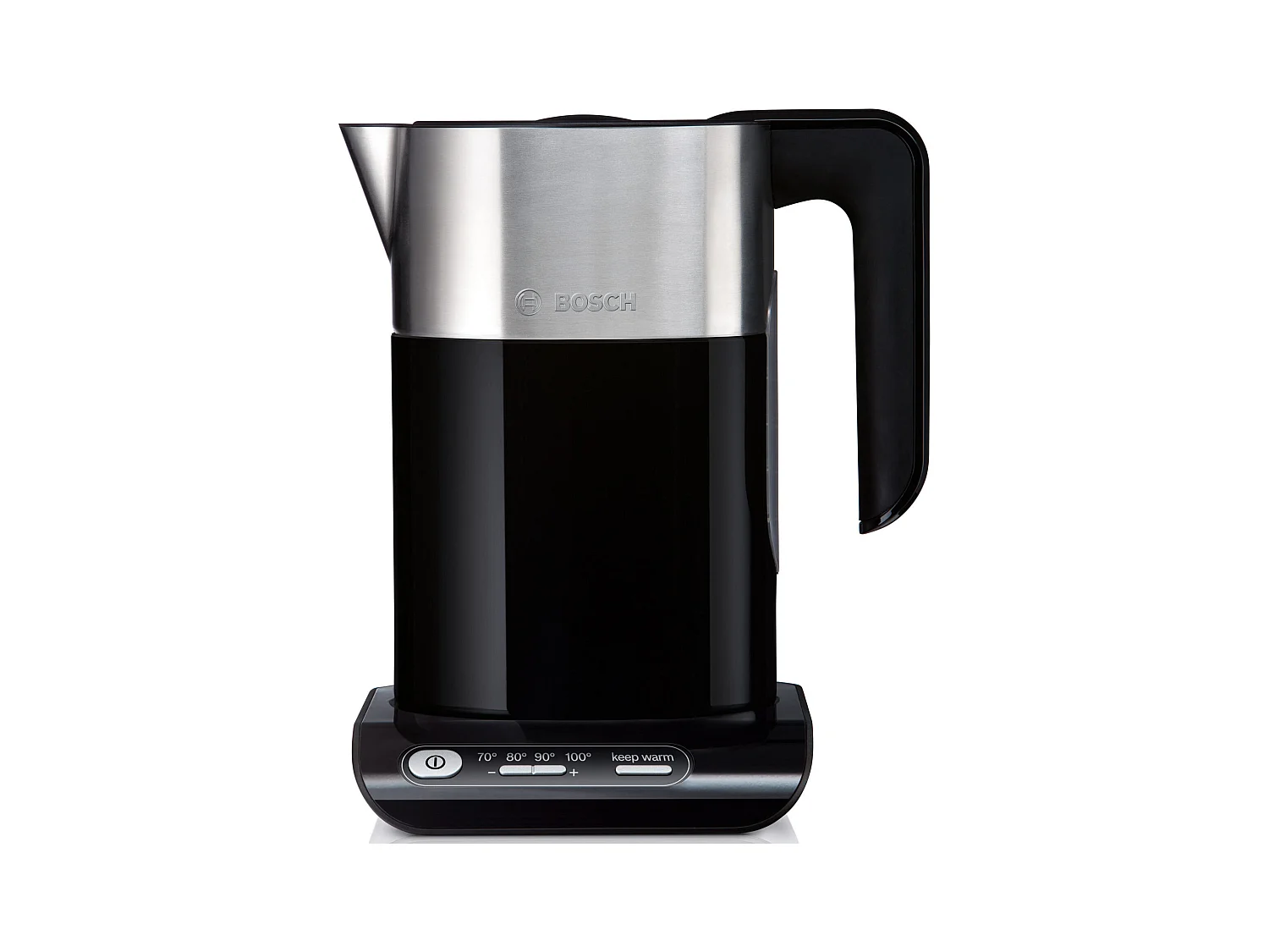 Bosch Bouilloire sans fil 1.5l 2400w noir/inox - twk8613p