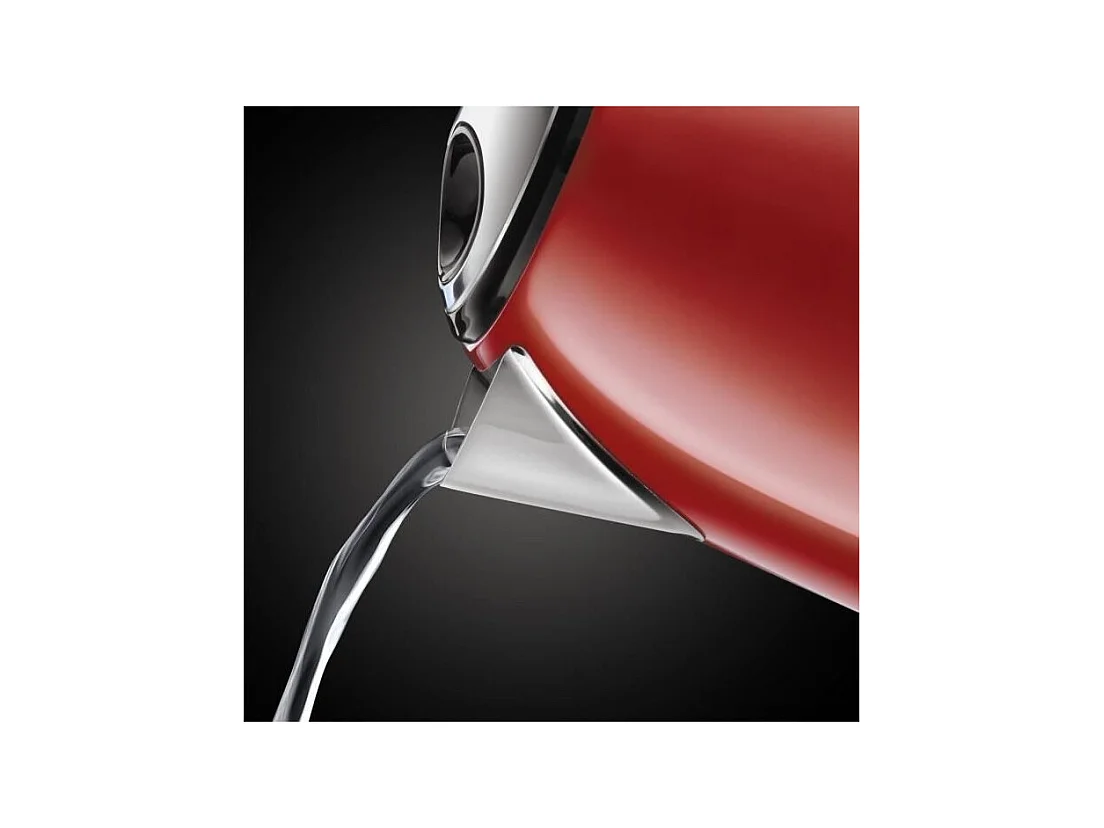 RUSSEL HOBBS 24992-70 Bouilloire Compacte Colours Plus Capacite 1 L Filtre Anti-Calcaire Amovible Lavable - Rouge