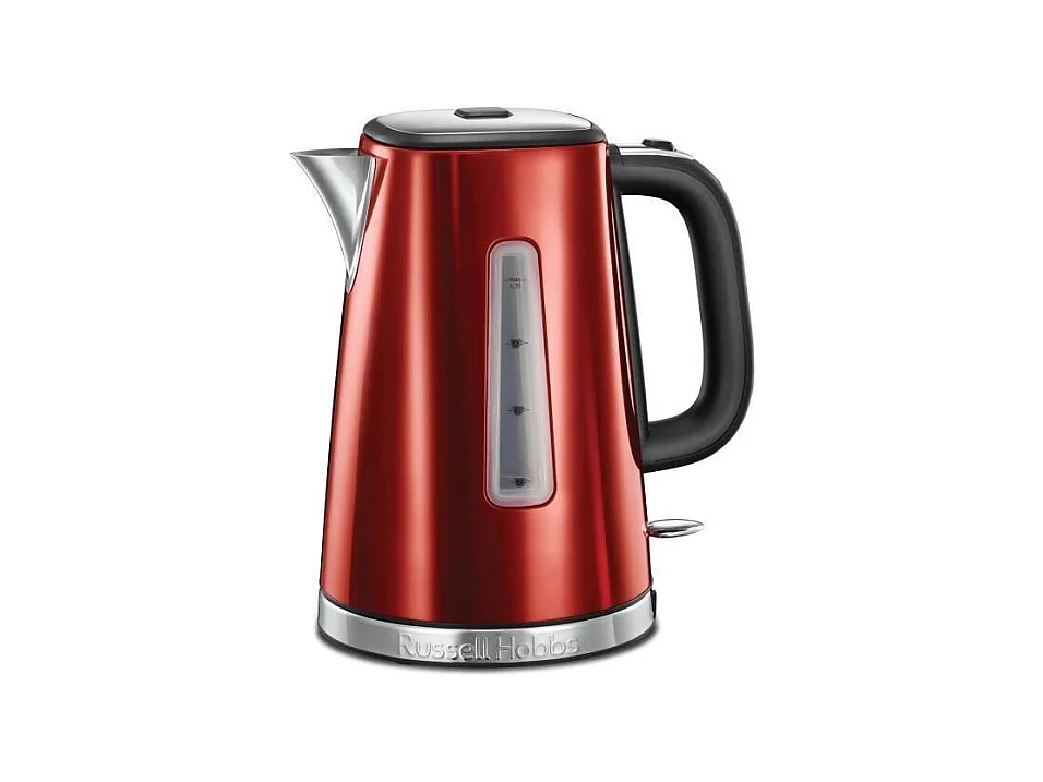 RUSSELL HOBBS 23210-70 - Bouilloire Luna 1,7L - Rouge Solaire