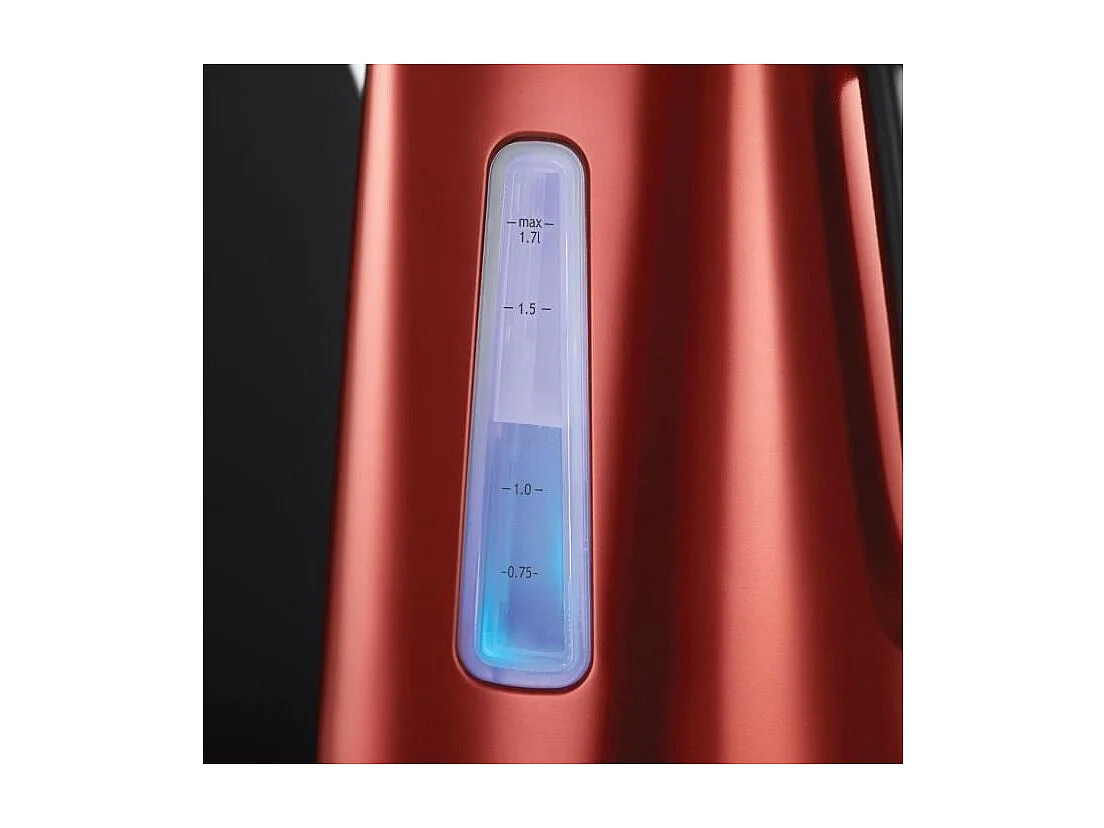 RUSSELL HOBBS 23210-70 - Bouilloire Luna 1,7L - Rouge Solaire