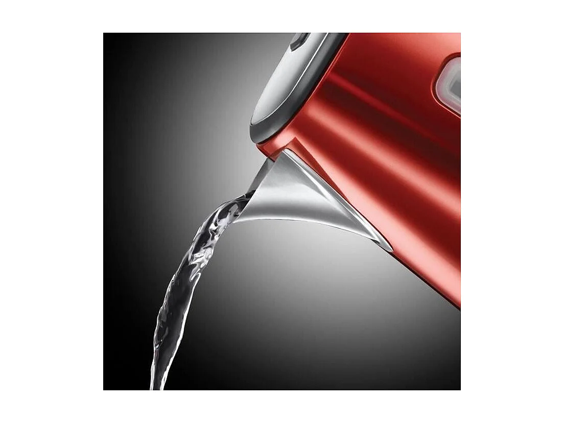 RUSSELL HOBBS 23210-70 - Bouilloire Luna 1,7L - Rouge Solaire