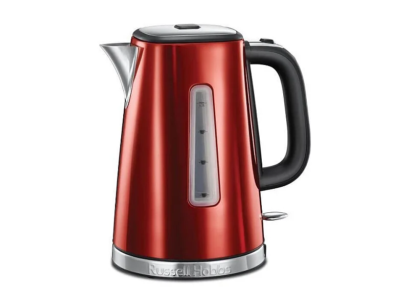 RUSSELL HOBBS 23210-70 - Bouilloire Luna 1,7L - Rouge Solaire