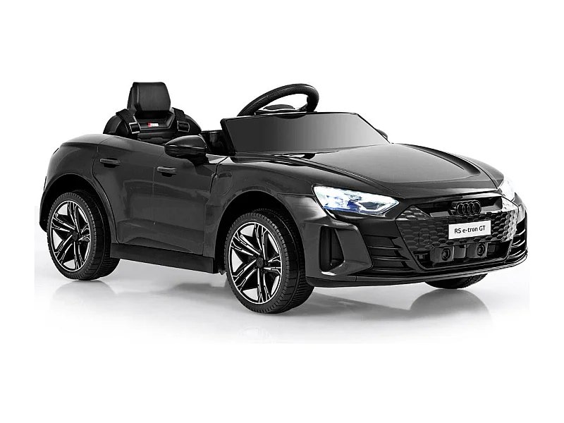 Voiture Electrique 12 V avec Télécommande 2,4G Véhicules Électriques Démarrage Progressif & Musique Charge 25kg pour Enfant de 37-95 Mois Noir