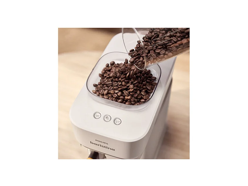 Expresso avec broyeur Philips BAR300 00 Baristina Blanc