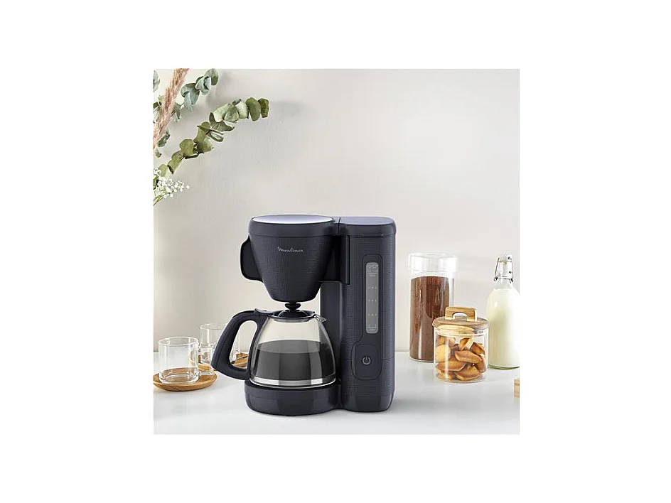 Filterkaffeemaschine 15 Tassen Nachtblau Morning 1000W 1,25L Moulinex