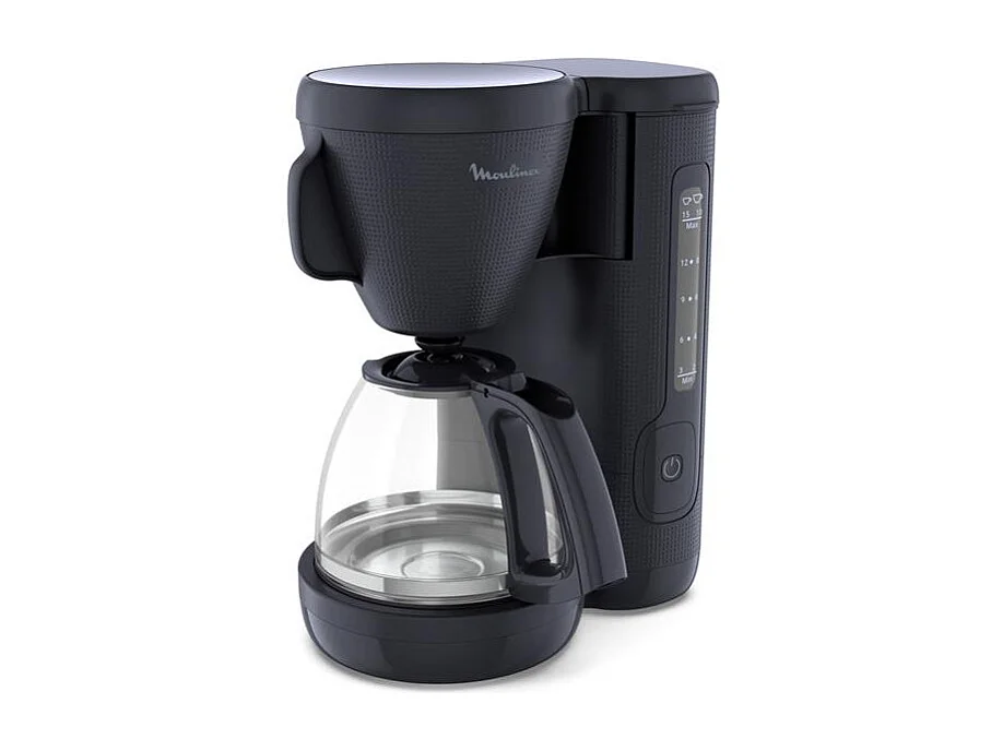 Cafetière Filtre 15 Tasses Bleu Nuit Morning 1000W 1,25L Moulinex