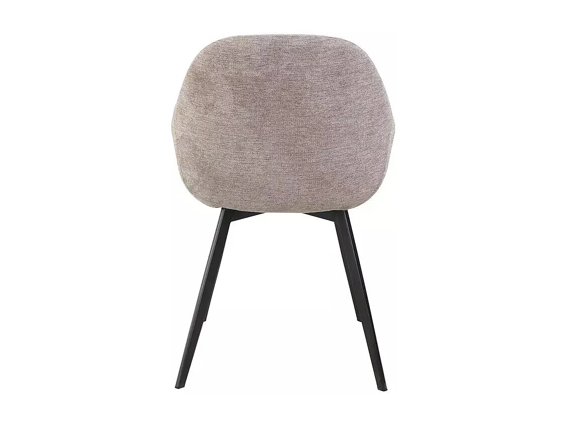 Stuhl Vinto/Stoffbezug&Metall/Beige