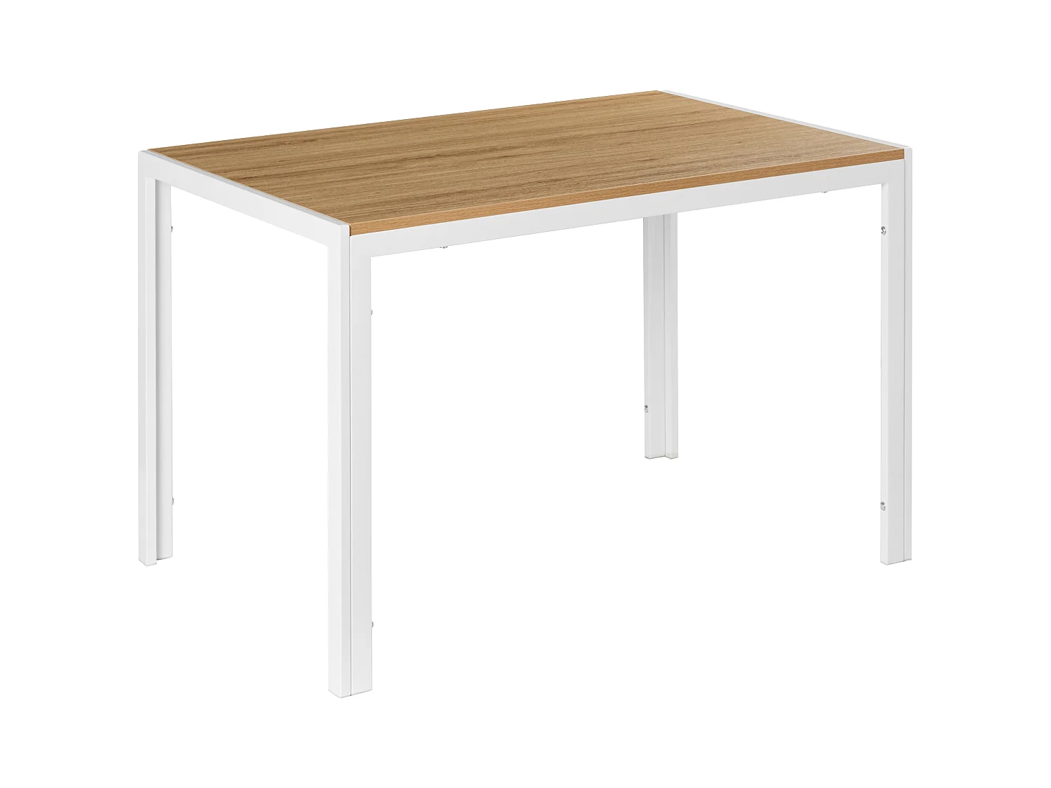 Table de repas MANN Marron/blanc 120 cm 70 cm