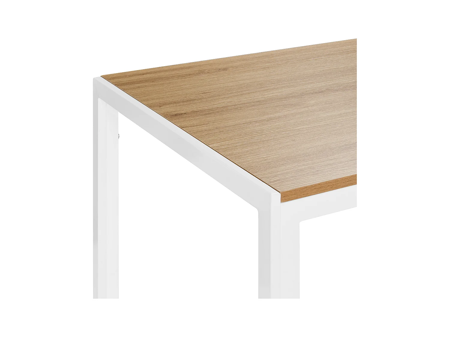 Table de repas MANN Marron/blanc 120 cm 70 cm