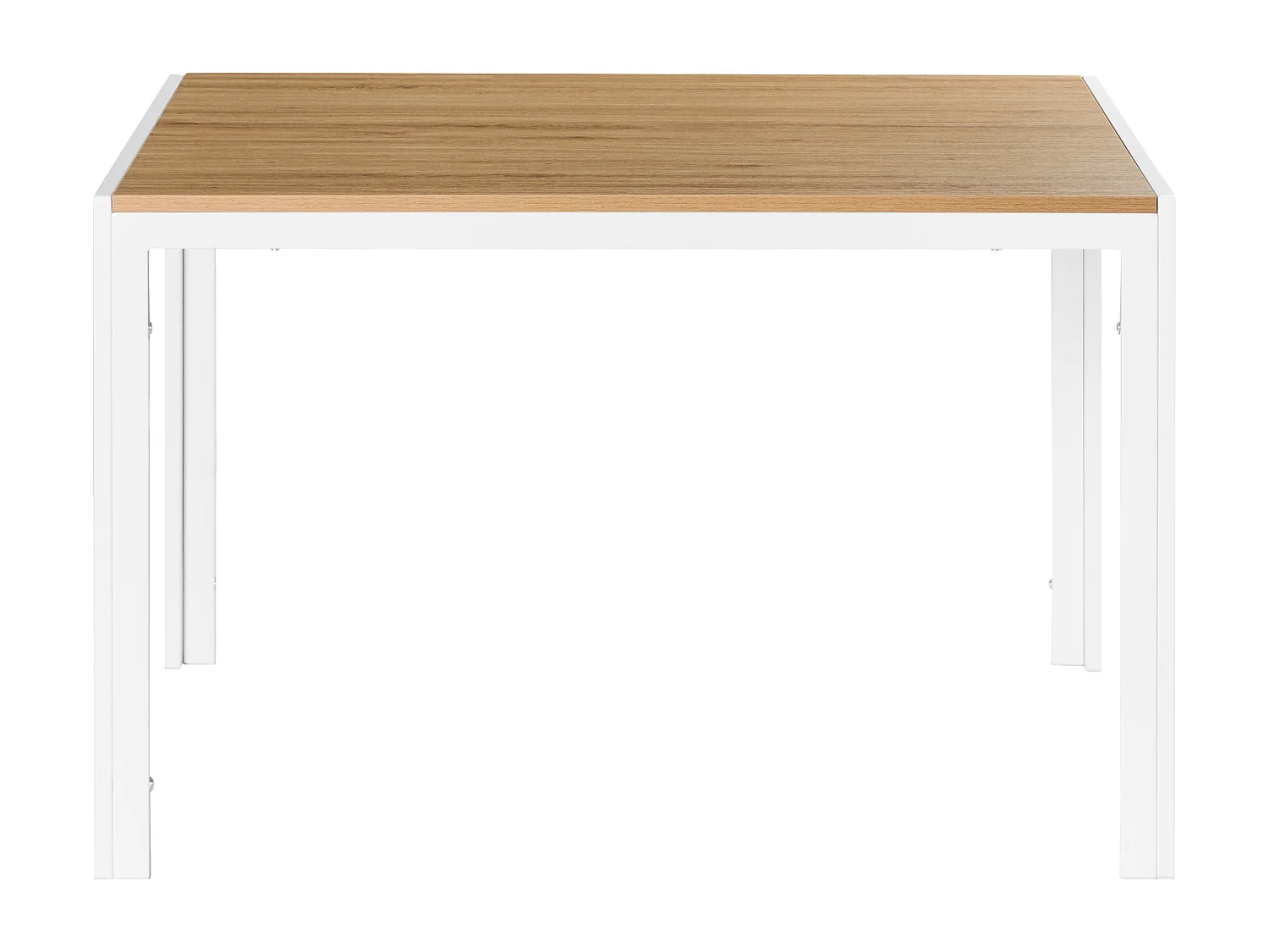 Table de repas MANN Marron/blanc 120 cm 80 cm