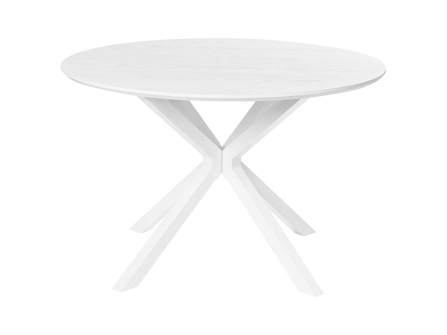 Table de repas FITZROY Blanc 120 cm 120 cm