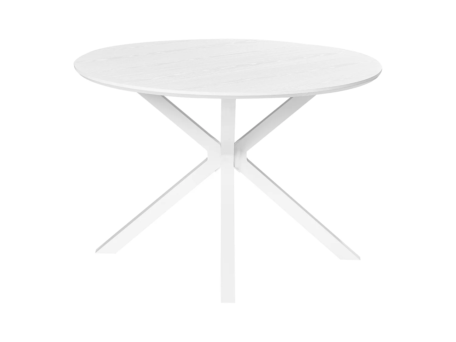 Table de repas FITZROY Blanc 120 cm 120 cm
