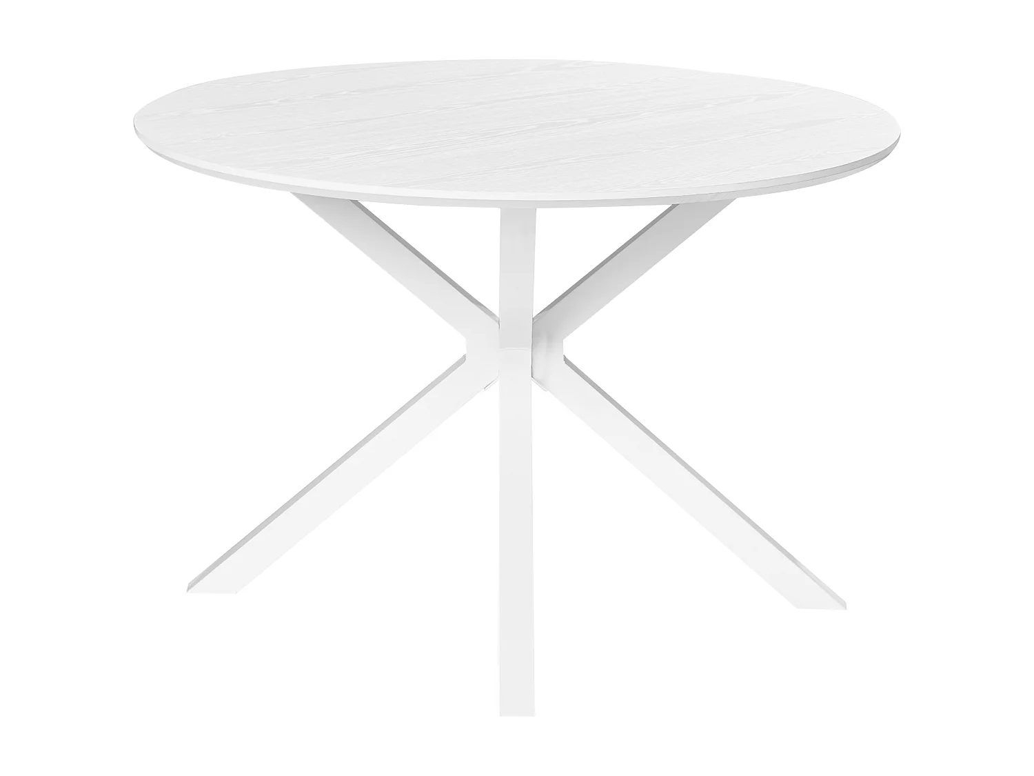 Table de repas FITZROY Blanc 120 cm 120 cm