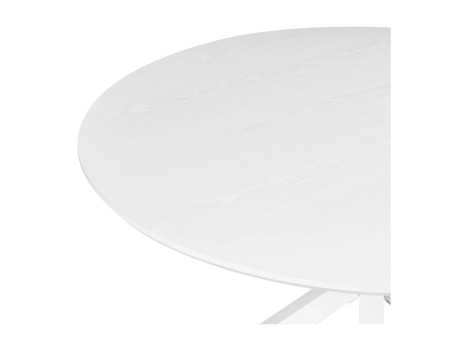 Table de repas FITZROY Blanc 120 cm 120 cm