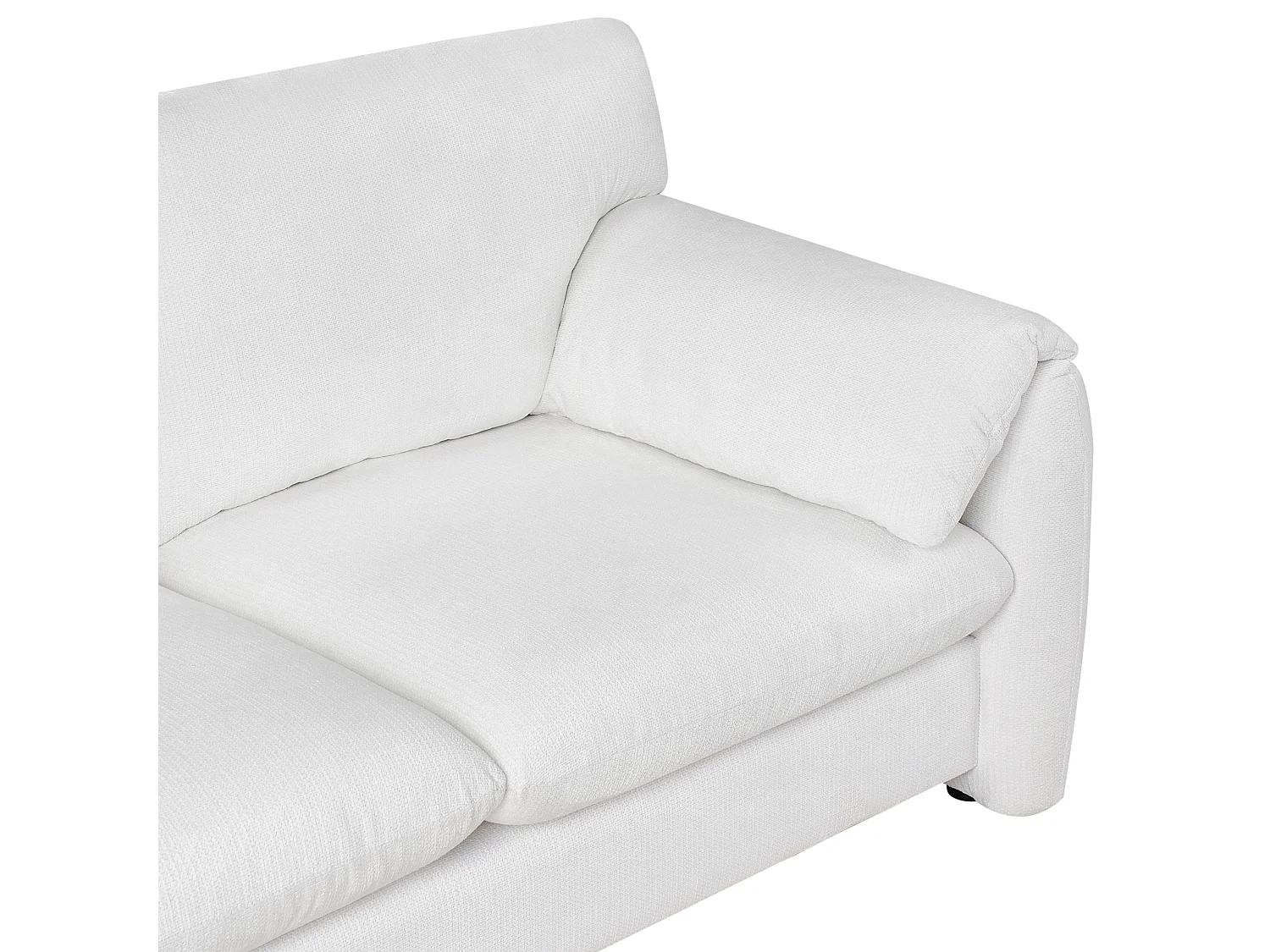 Canapé 2 places GETA Tissu Blanc cassé