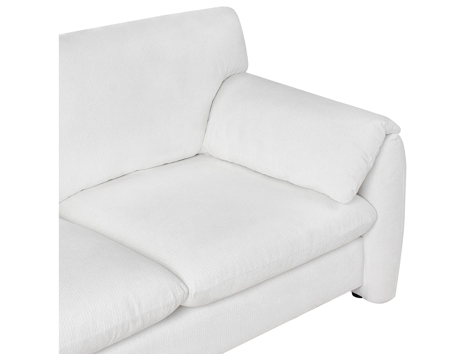 Canapé 2 places GETA Tissu Blanc cassé